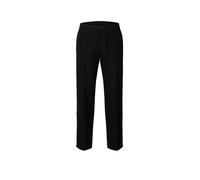 Selected Femme Leinenhose SLH196 Leroy – Straight Fit mit Tunnelzug Schwarz M