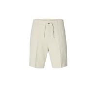 SELECTED Leinenshorts SLHREGULAR-LEROY beige | XL