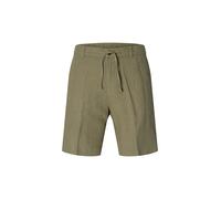 SELECTED Leinenshorts SLHREGULAR-LEROY braun | XL