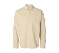 selected men - Cordhemd - Slhregdanni beige - Gr. - S