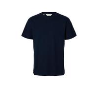 Selected - T-Shirt - Slhadam blau - Gr. - M
