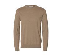 Selected - Langarm Strickpullover braun - Gr. - L