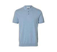 SELECTED Poloshirt SLHBERG hellblau | S