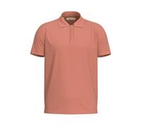 SELECTED MEN Herren Slhfave Zip Ss Polo Noos, Rose Dawn, M
