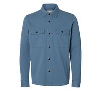 SELECTED MEN Herren Slhjackie Sweat Jacket Noos, Blue Mirage, M