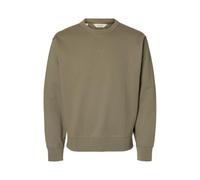 Selected Pullover Herren SLHRELAXLUKE Rundhals Vetiver XL
