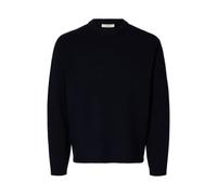 Selected Homme SLHTELLER FN RELAXED CREW NECK L 16099570 Sky Captain (901804) Blau L