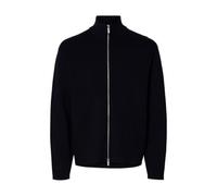 Selected Homme SLHTELLER FN RELAXED ZIP CARDIGAN L 16099572 Sky Captain (901851) Blau L