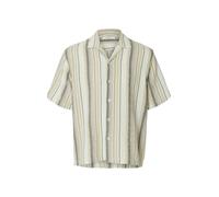 selected men - Kurzarmhemd - Slhrlxcal beige/braun - Gr. - S