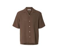 selected men - Kurzarmhemd - Slhrlxcal braun - Gr. - L