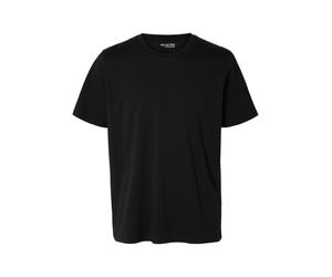 selected men - Lässiges T-Shirt schwarz - Gr. - L