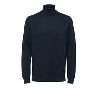 selected men - Rollkragenpullover - Slhberg blau - Gr. - M