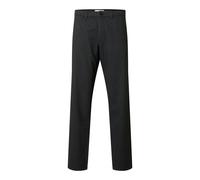 SELECTED MEN - SLH175-SLIM MILES BRUSHED PANT W NOOS dark grey - Gr. - 32/32