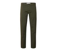 Selected New Miles Slim Fit Chinohose 29 Forest Night