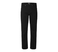 SELECTED MEN Slh196-Straight Ben Stay Black 600 Jeans