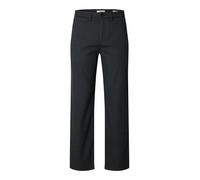 SELECTED MEN - SLH196-STRAIGHT MILES BRUSHED PANT NOOS dark grey - Gr. - 34/32