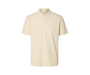 SELECTED MEN - SLHBLAZE SS POLO Birch - Gr. - XL