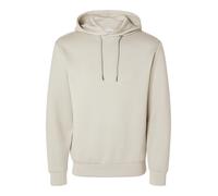 SELECTED MEN - SLHEMANUEL SOFT HOOD SWEAT NOOS pure cashmere - Gr. - L
