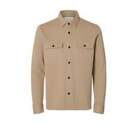 SELECTED MEN - SLHJACKIE SWEAT JACKET NOOS savannah tan - Gr. - XL