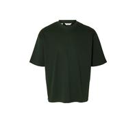 SELECTED MEN - SLHLOOSEOSCAR SS O-NECK TEE NOOS deep forest - Gr. - XL