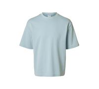 SELECTED MEN - SLHLOOSEOSCAR SS O-NECK TEE NOOS winter sky - Gr. - M