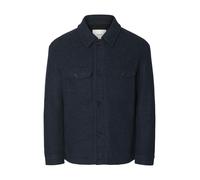 SELECTED HOMME Regular Fit Jacke mit Woll-Anteil Modell 'MITCH' in Marine, Größe XXL