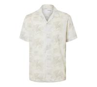 SELECTED HOMME Freizeithemd mit Knopfleiste in Offwhite, Größe XL