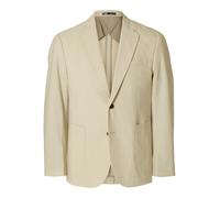 SELECTED MEN - SLHREG-YALE SEERSUCKER BLZ sand - Gr. - 50