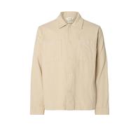 SELECTED MEN - SLHREGTATE CORD OVERSHIRT oatmeal - Gr. - XXL