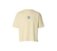 SELECTED MEN - SLHRELAXBROCK SS TEE HOTEL AMOUR Angora - Gr. - S