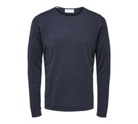 SELECTED MEN - SLHROME LS KNIT CREW NECK NOOS dark sapphire - Gr. - S