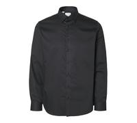 SELECTED MEN - SLHSLIM-PERFORMANCE SHIRT LS NOOS black - Gr. - XXL