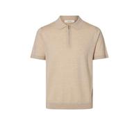 SELECTED MEN Slhtray Ss Knit Half Zip Polo Noos