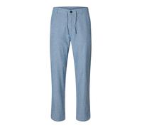 SELECTED MEN - SLM172-SLIMTAPE BRODY LINEN BLD PNT NOOS Cashmere Blue - Gr. - L