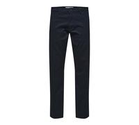 selected men - SLM175-SLIM NEW MILES FLEX PANT NOOS Dark Sapphire - Gr. - 32
