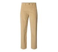 selected men - SLM196-STRAIGHT MILES CORD PANT NOOS Cornstalk - Gr. - 34