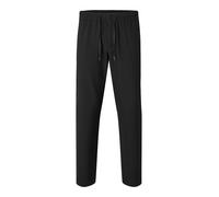 selected men - SLM196-STRAIGHT ROBERT STRING PANT NOOS Black - Gr. - M