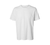 selected men - SLMASPEN SLUB SS O-NECK TEE NOOS Bright White - Gr. - XXL