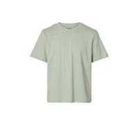 selected men - SLMASPEN SS O-NECK TEE NOOS Aqua Gray - Gr. - M