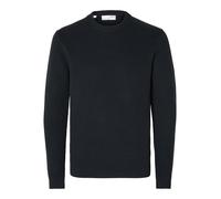 selected men - SLMDANE LS KNIT REG STRUC CREW NECK NOOS Sky Captain - Gr. - XXL