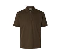 SELECTED MEN - SLMFAVE ZIP SS POLO NOOS - Gr. - XL