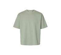 SELECTED MEN - SLMLOOSEOSCAR SS O-NECK TEE NOOS Aqua Gray - Gr. - XXL