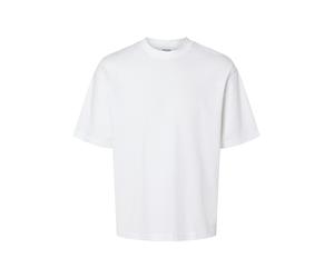SELECTED MEN - SLMLOOSEOSCAR SS O-NECK TEE NOOS Bright White - Gr. - XXL