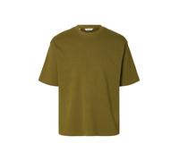 SELECTED MEN - SLMLOOSEOSCAR SS O-NECK TEE NOOS Fir Green - Gr. - M