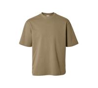 selected men - SLMLOOSEOSCAR SS O-NECK TEE NOOS Kelp - Gr. - S