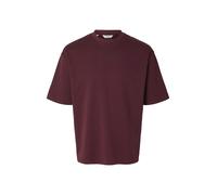 SELECTED MEN - SLMLOOSEOSCAR SS O-NECK TEE NOOS Tawny Port - Gr. - XL