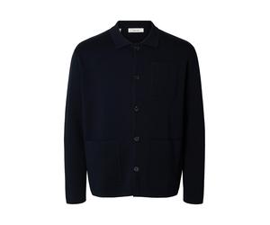 selected men - SLMMIKE LIGHT POLO CARDIGAN NOOS Sky Captain - Gr. - L