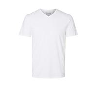 SELECTED MEN - SLMNEWPIMA SS V-NECK TEE NOOS Bright White - Gr. - S