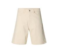 SELECTED MEN Slmreg Alex Ecru 704 Denim Short Noos