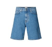Shorts SELECTED "SLHREG ALEX L.BLUE 701 DENIM SHORTS NOOS", Herren, Gr. L, N-Gr, light blau denim, Web, Obermaterial: 99% Baumwolle, 1% Elasthan, unifarben, regular fit, Hosen Shorts (73604239-L) ligh